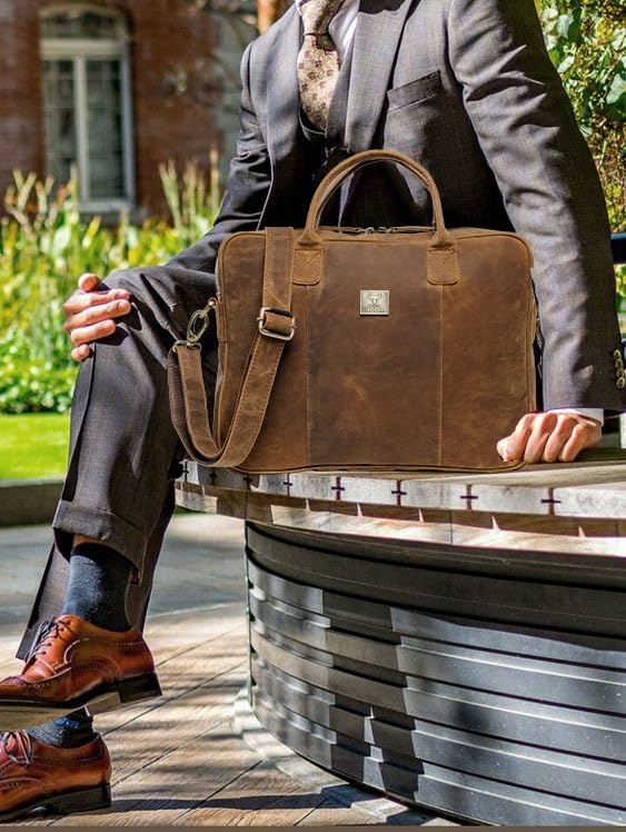 WILD HOOK - Leather Briefcases for Men