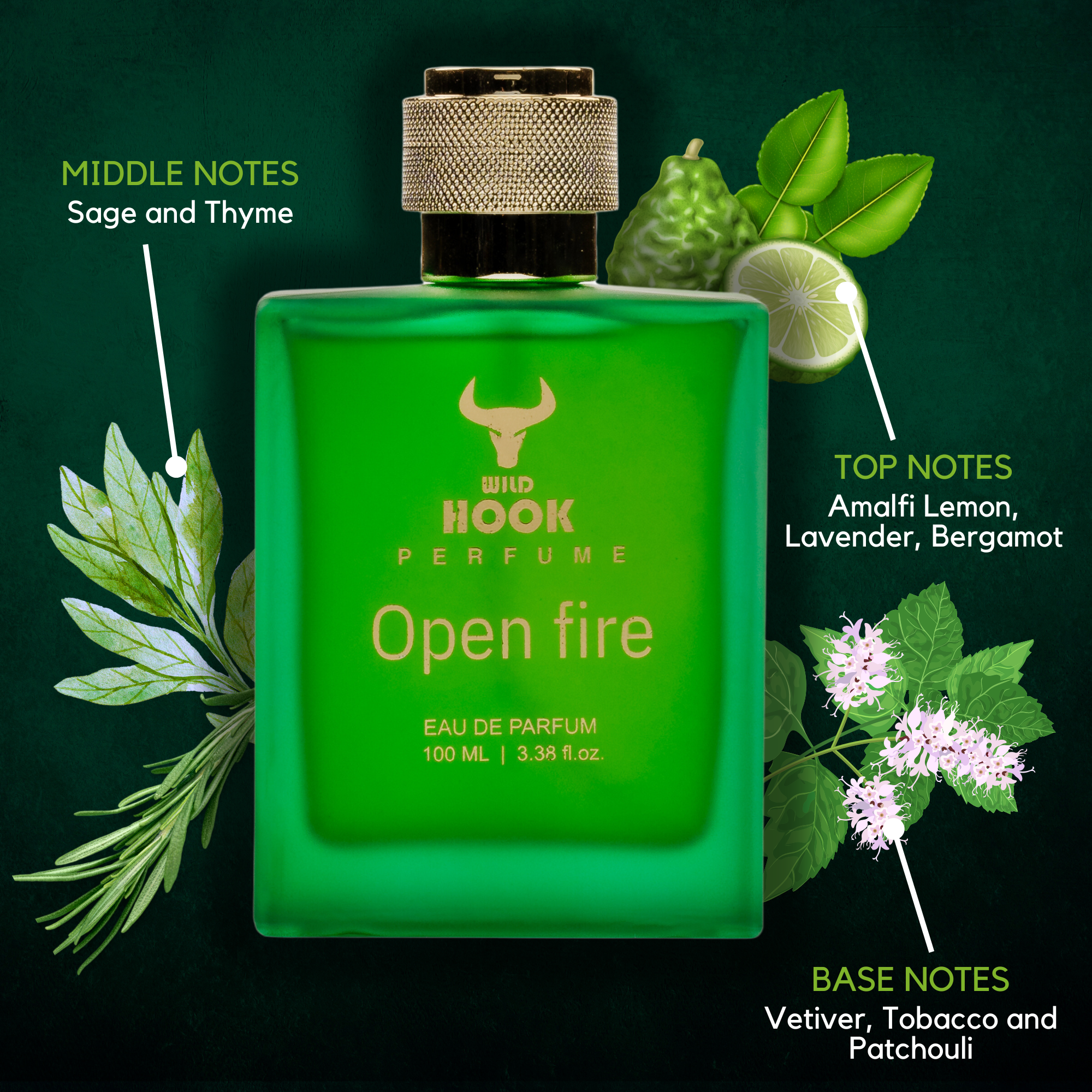 WILD HOOK -OPEN FIRE Perfume