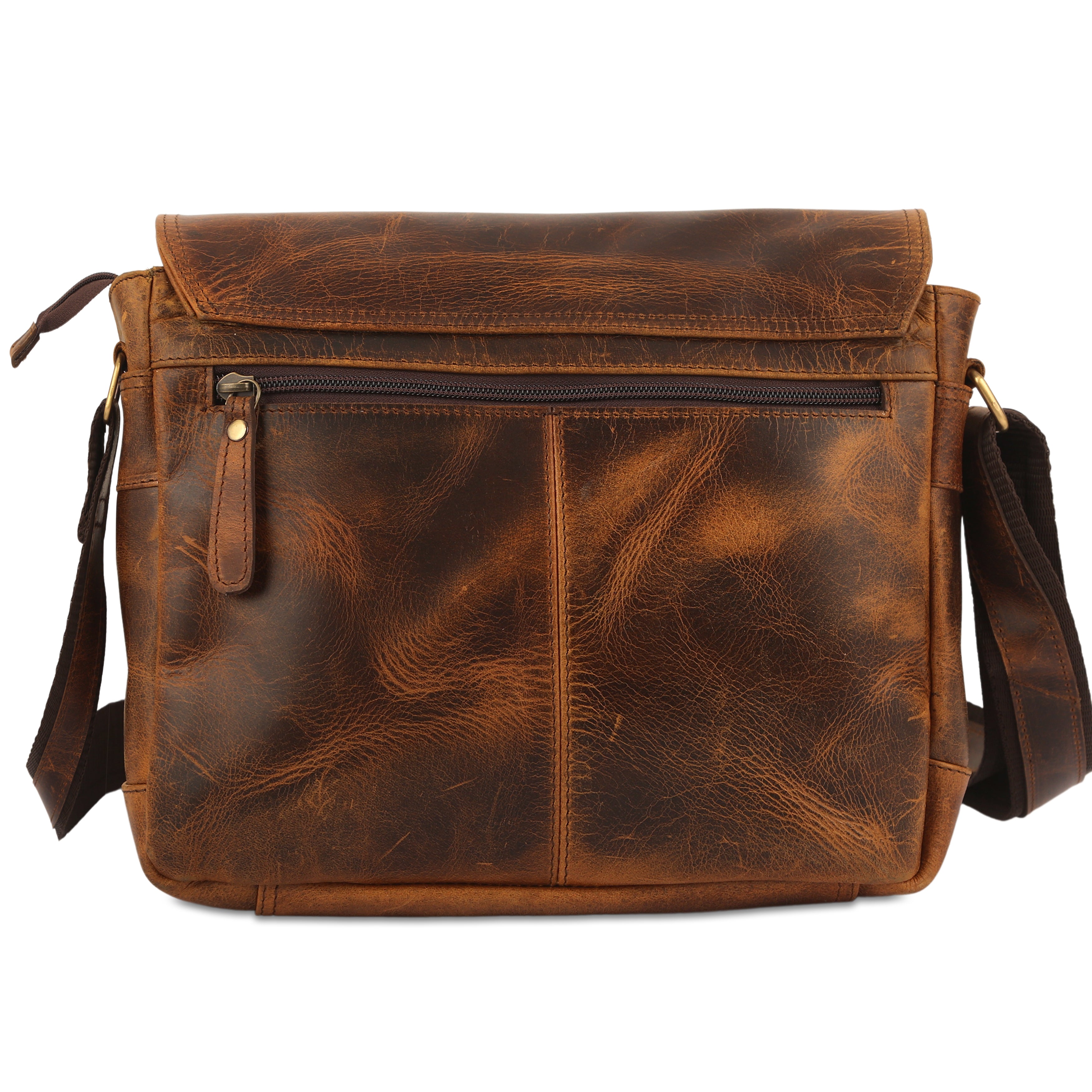 Leather Messenger Bag