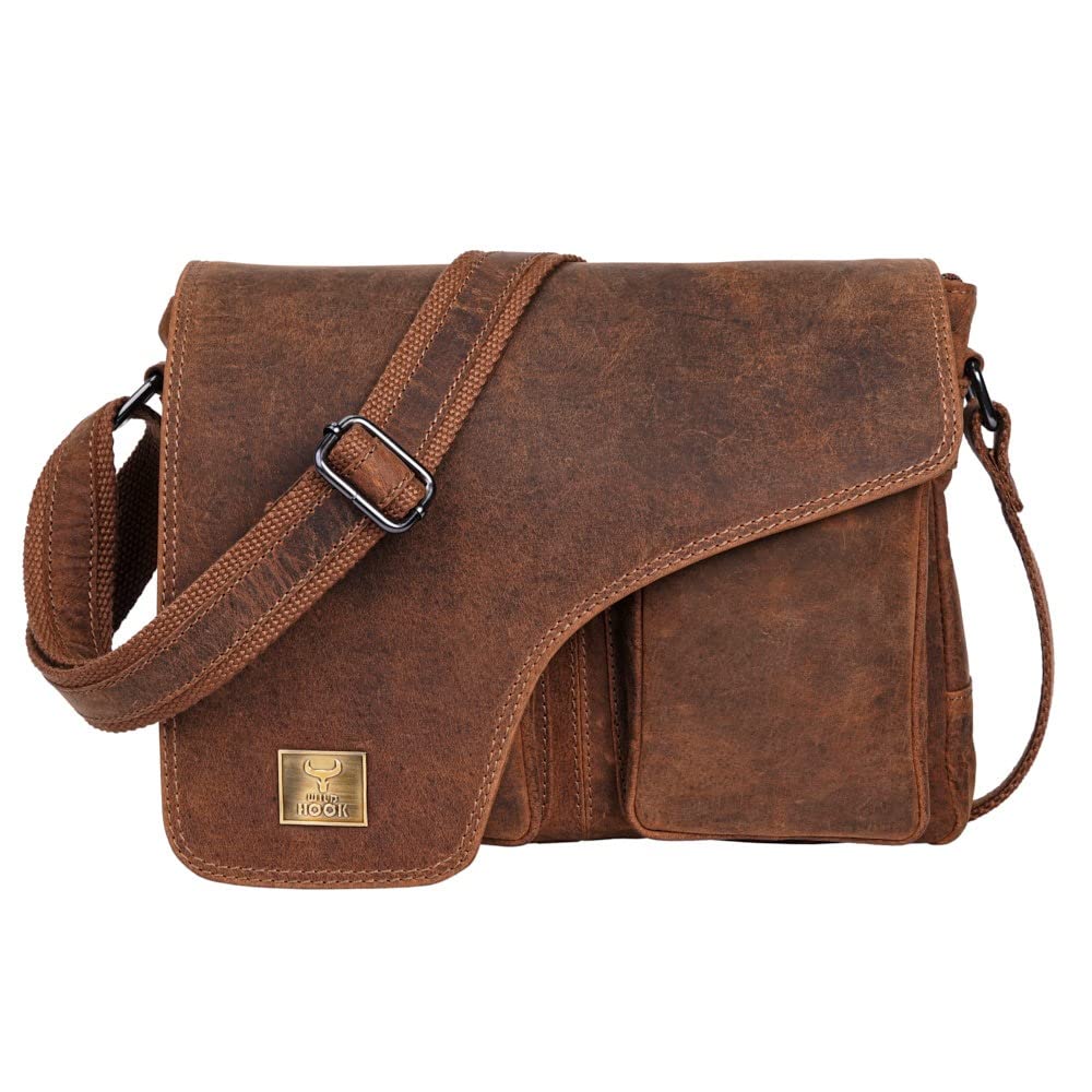 Leather Messenger Bag