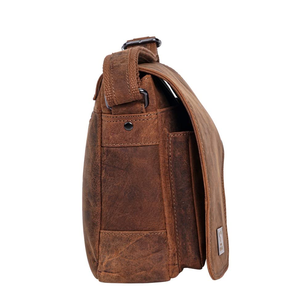 Leather Messenger Bag