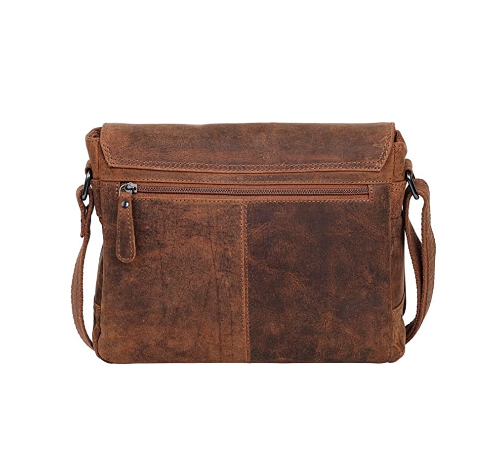 Leather Messenger Bag