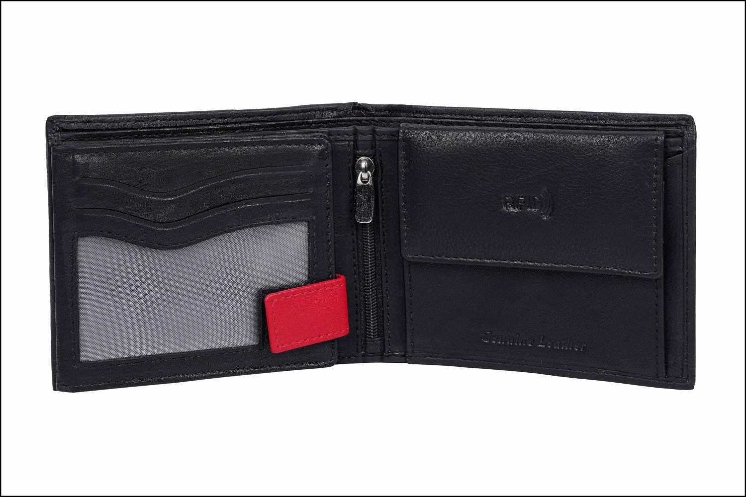 Twin Leather Men Wallet